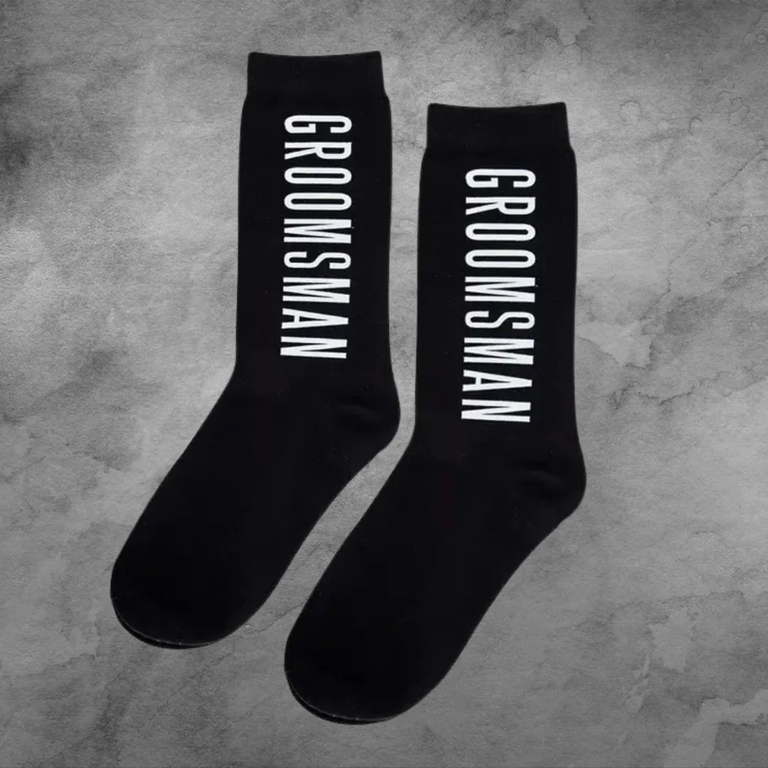 Groomsman Wedding Socks - Image 2