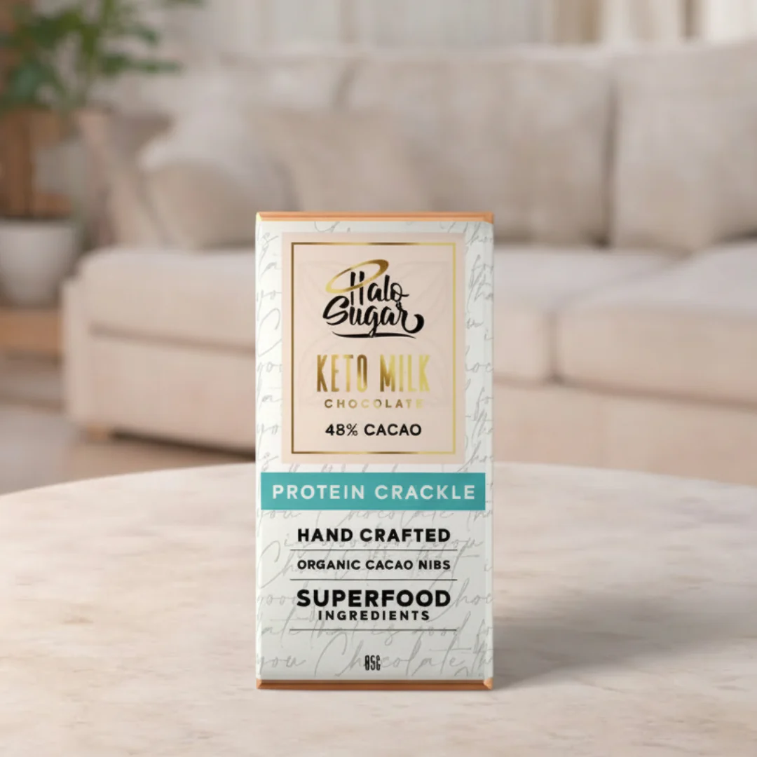 Halo Sugar Protein Crackle Milk Chocolate 85g