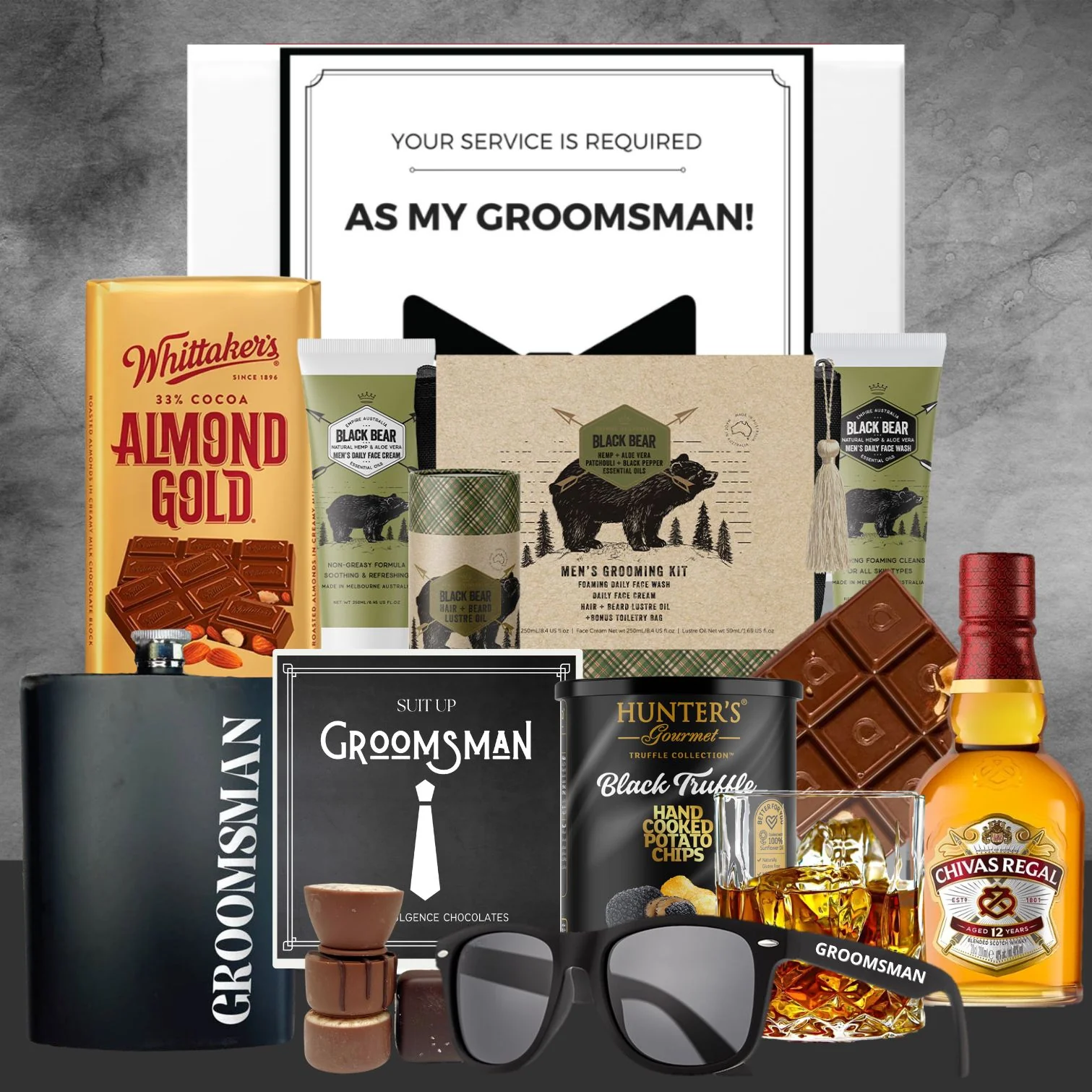 Handsome Groomsman & Whisky Hamper - Image 2