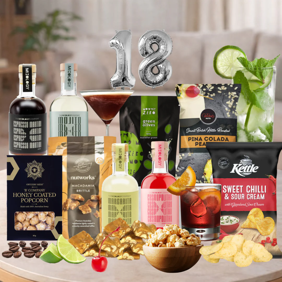 Happy 18th Delightful Cocktail Hamper