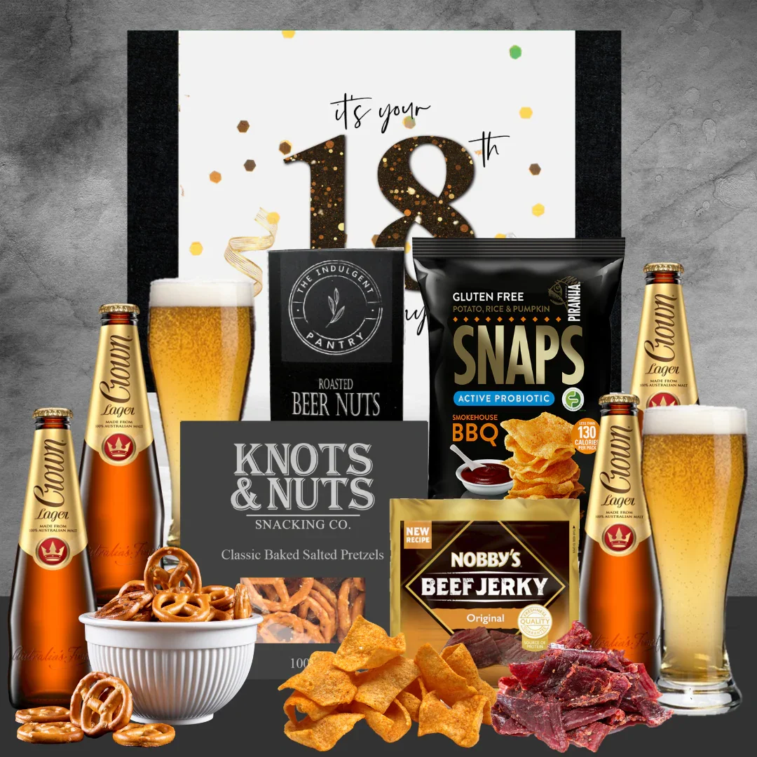 Happy 18th Happy Crown Hamper - Image 3