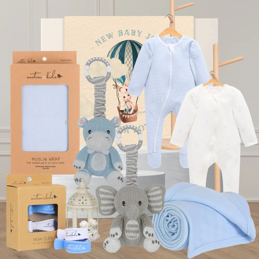 Happy 1st Birthday Baby Boy Hamper - Image 2