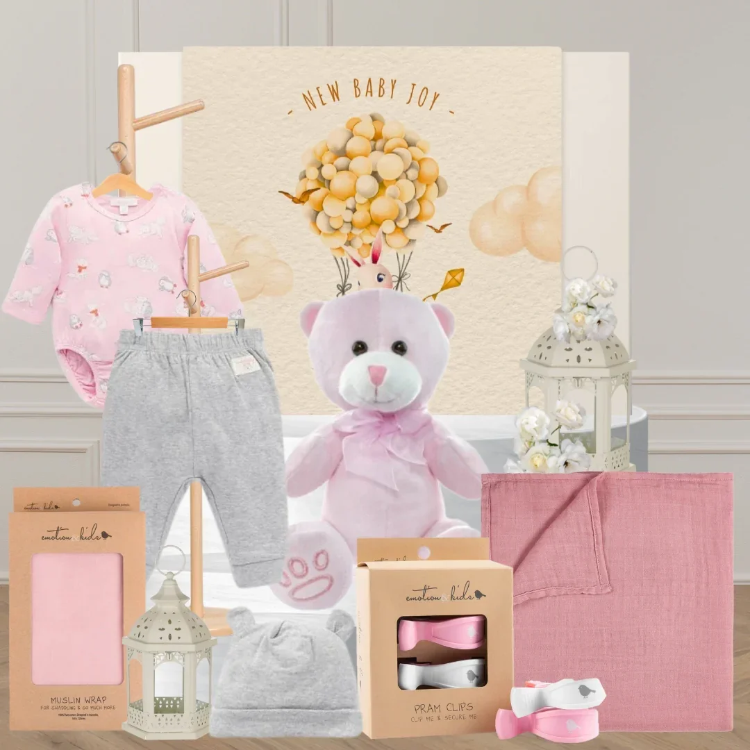 Happy 1st Birthday Baby Girl Hamper - Image 2