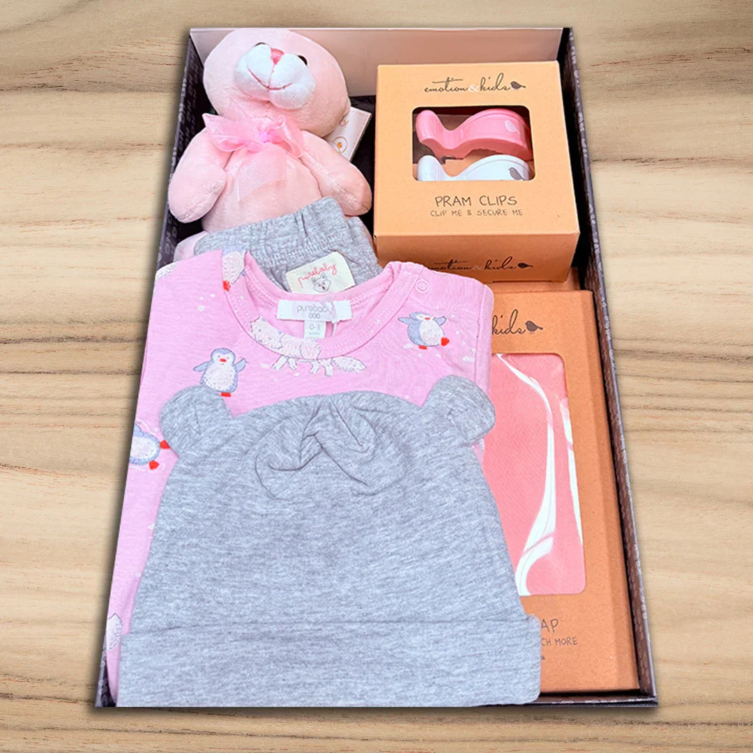 Happy 1st Birthday Baby Girl Hamper - Image 3