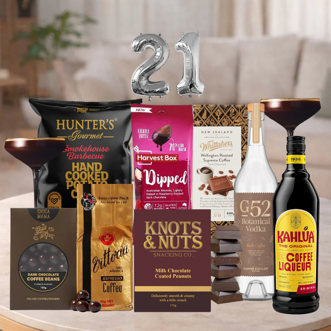 Happy 21st Deluxe Espresso Martini Birthday