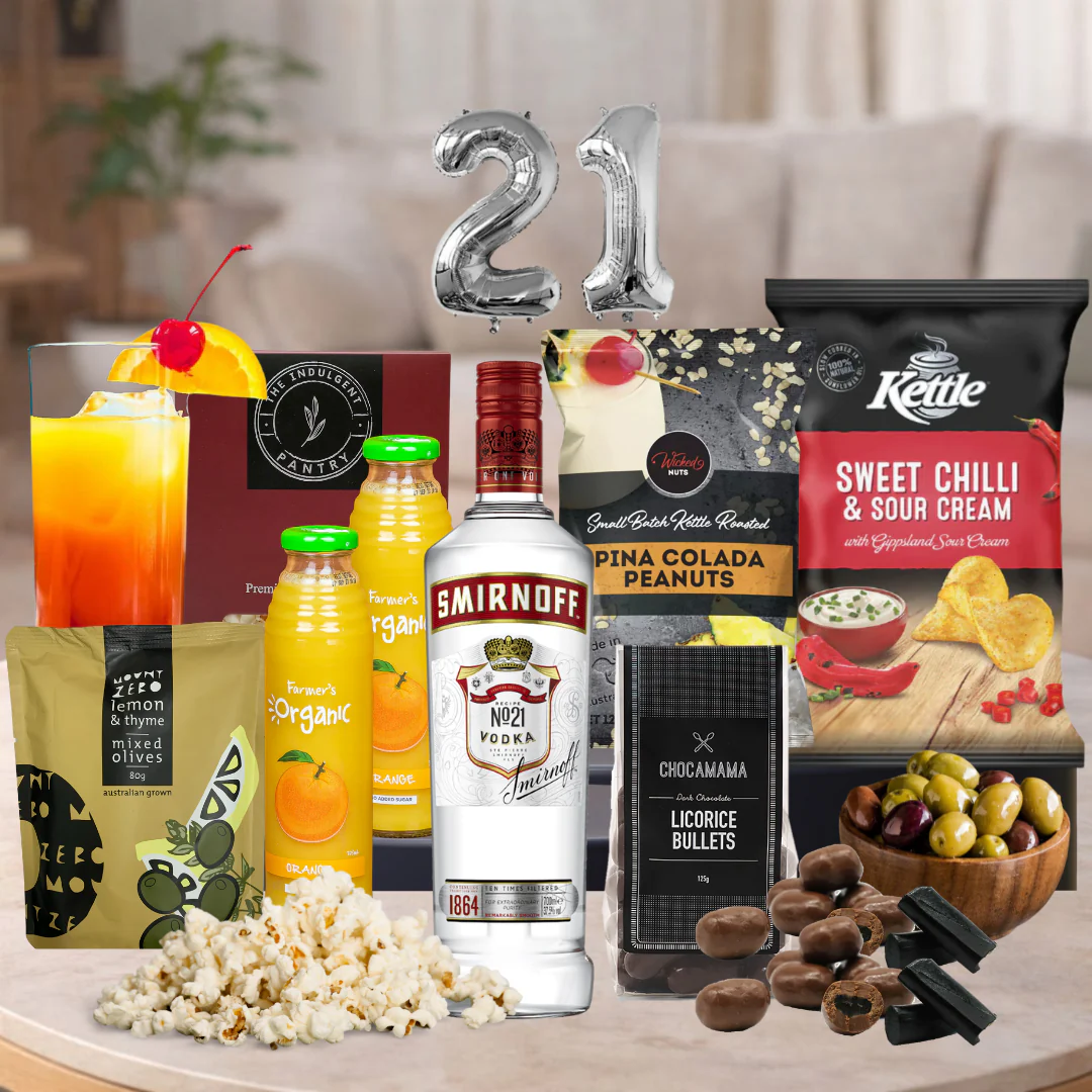 Happy 21st Smirnoff Munchies