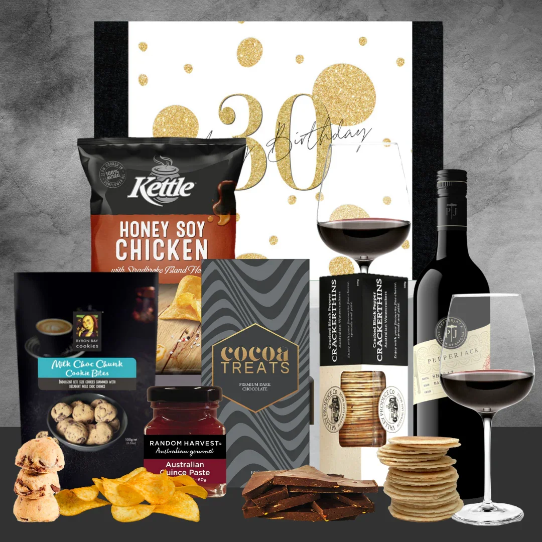Happy 30th Chocolate, Crackers & Red Birthday's - Image 2