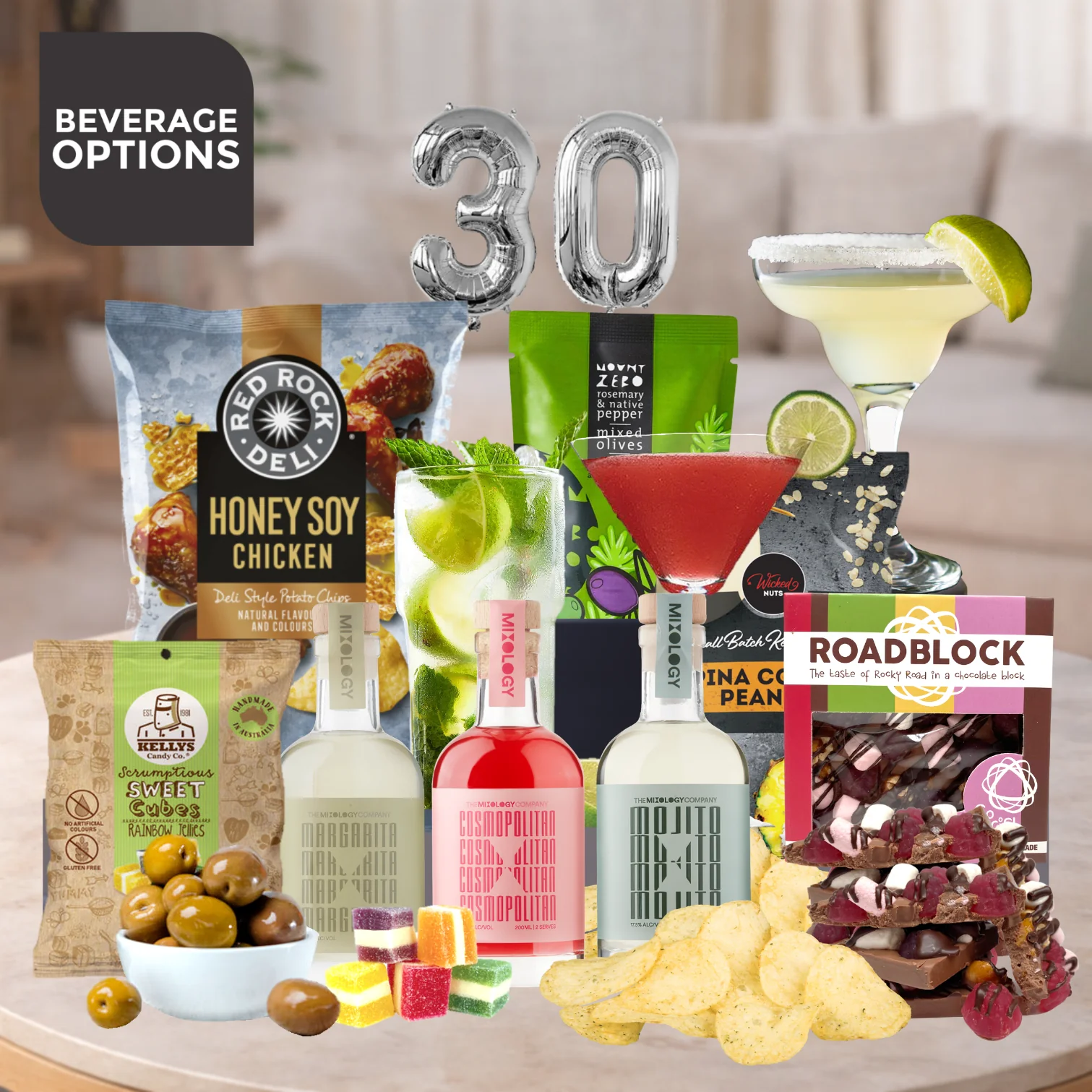 Happy 30th Mixology Cocktail Collection