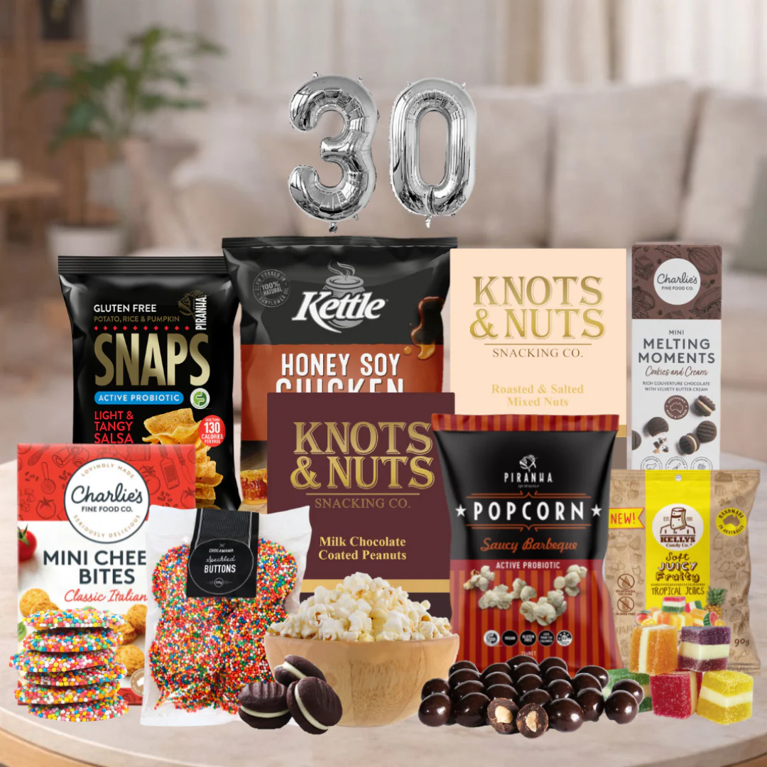 Happy 30th Savoury Snack Delight