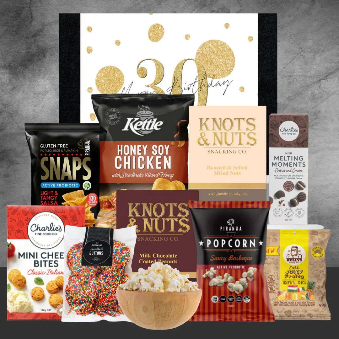 Happy 30th Savoury Snack Delight - Image 3