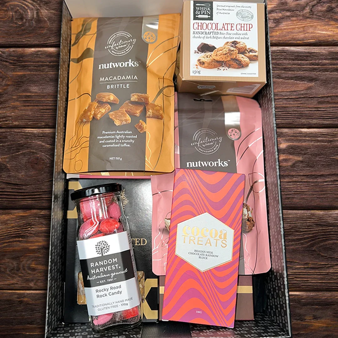 Happy 40th Aussie Gourmet Sweets Hamper - Image 3
