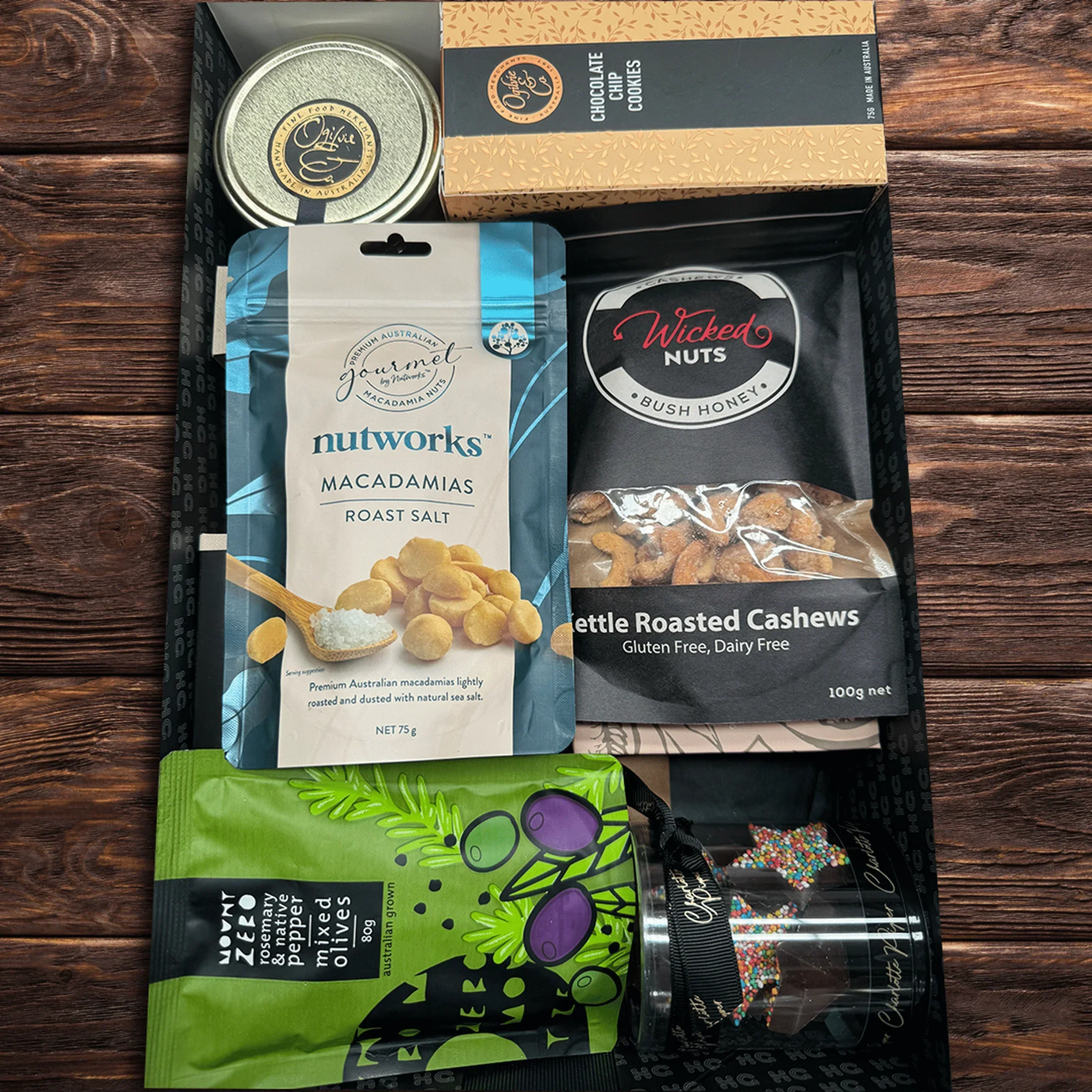 Happy 40th Australian Gourmet Foodie Hamper - Image 3