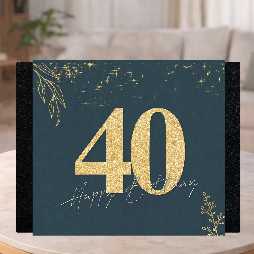 Happy 40th Birthday Sleeve