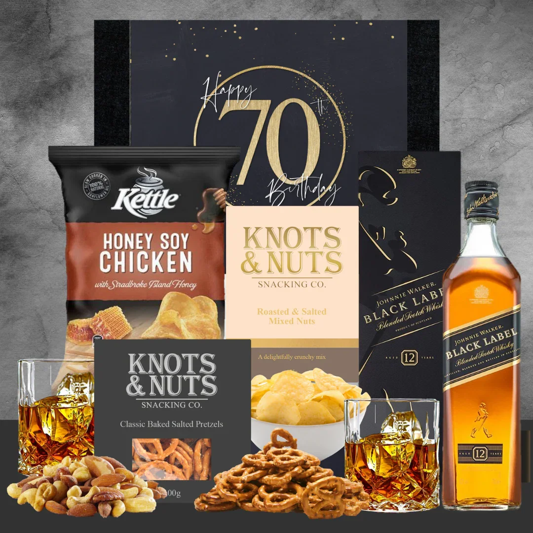 Happy 70th Johnnie's Gift Hamper - Image 3