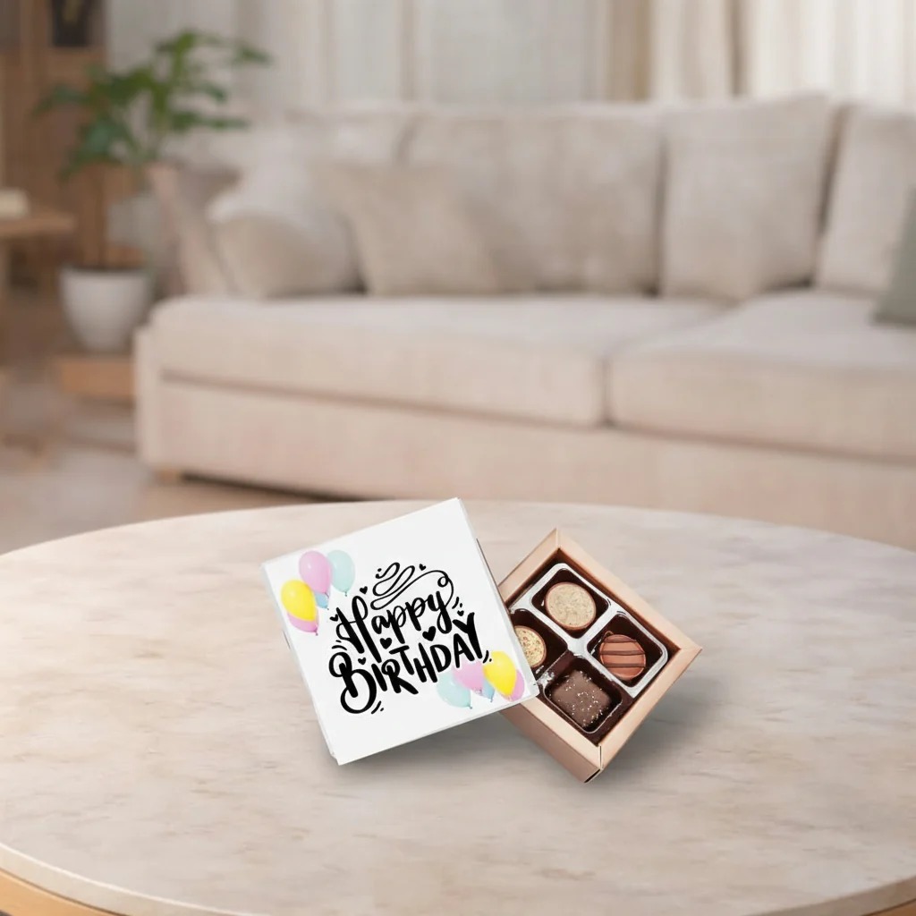 Happy Birthday Balloon Pure Indulgence Choc Box 40g
