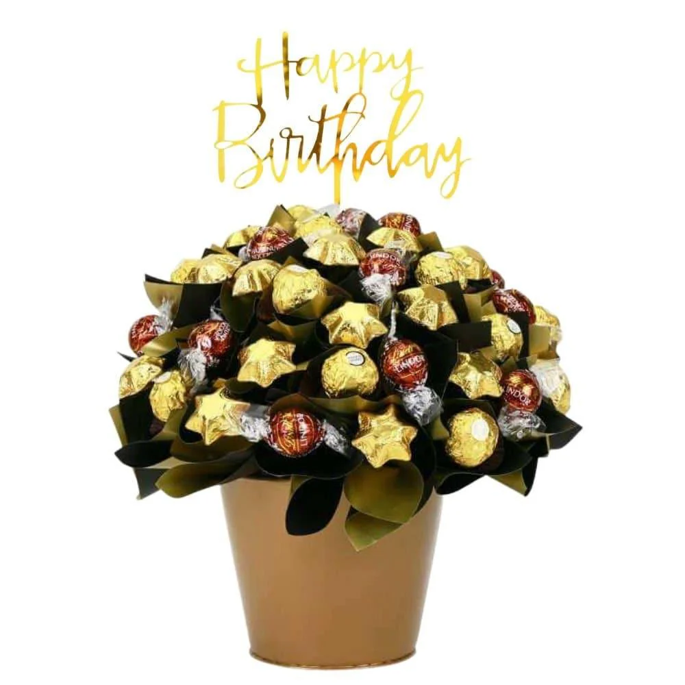 Happy Birthday Bouquet Topper - Image 2