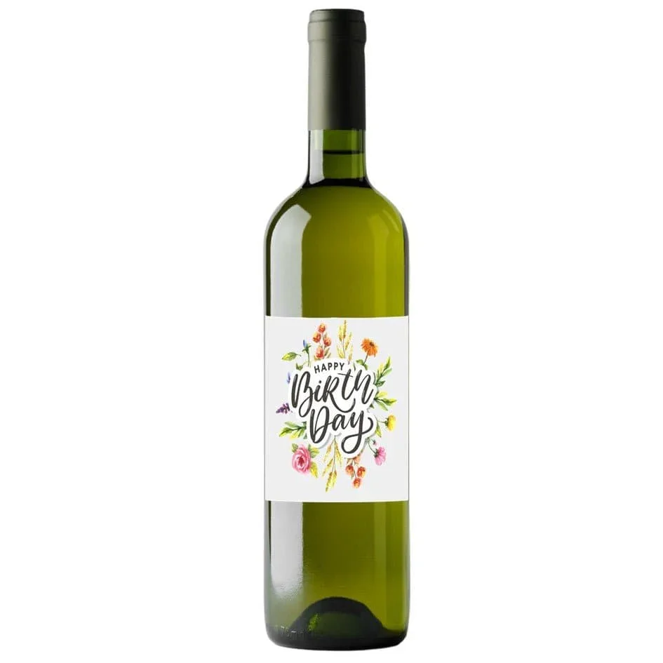 Happy Birthday Flowers Sauvignon Blanc 750ml