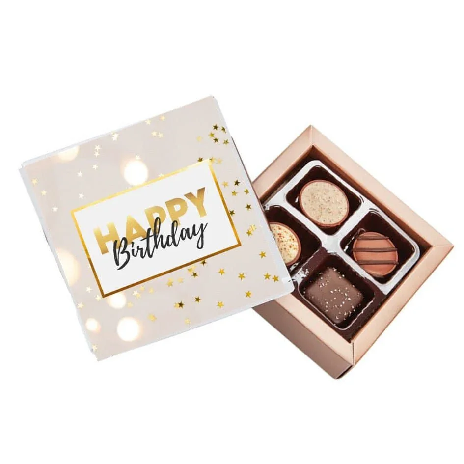 Happy Birthday Pure Indulgence Choc Box 40g - Image 2