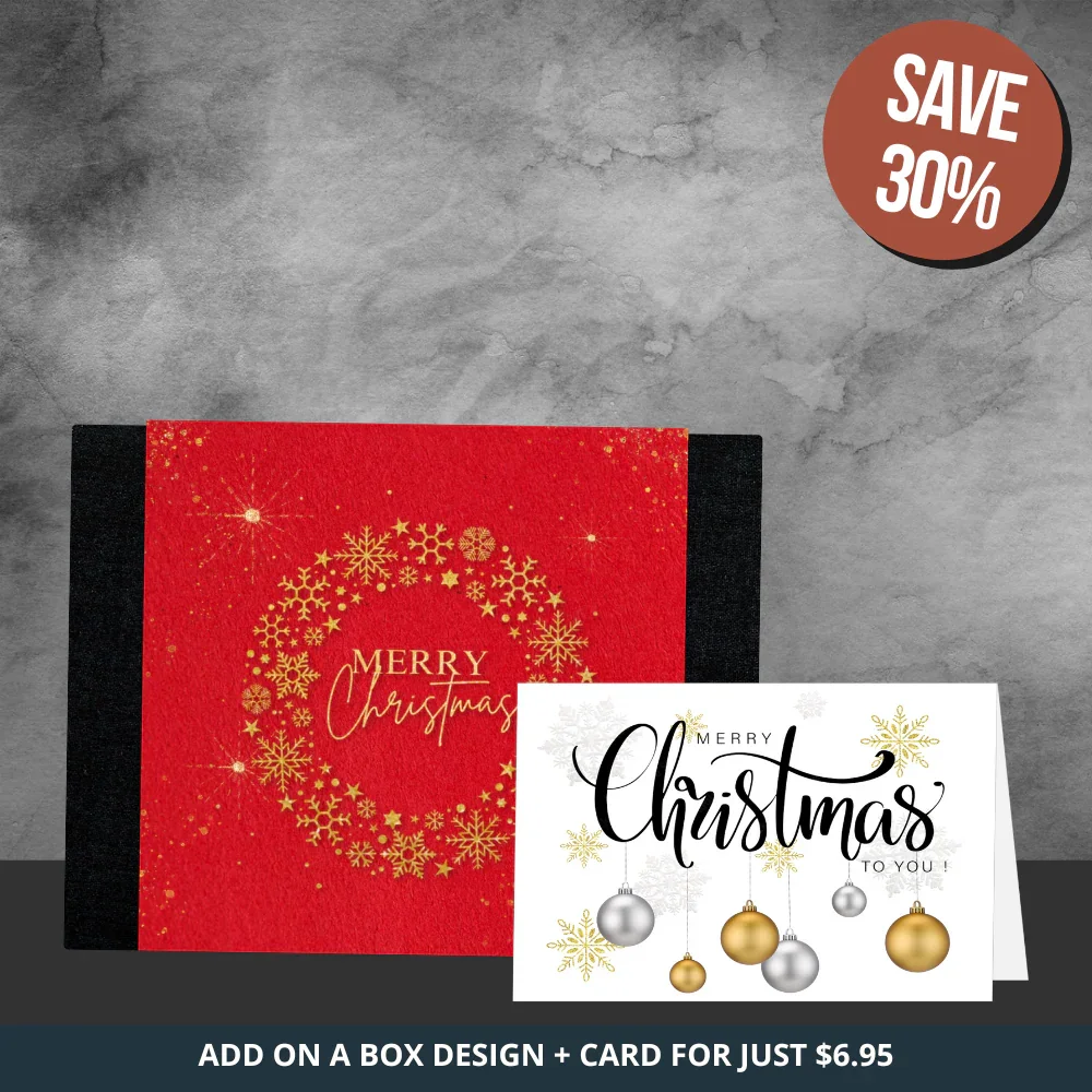 Happy Christmas Sleeve + Card