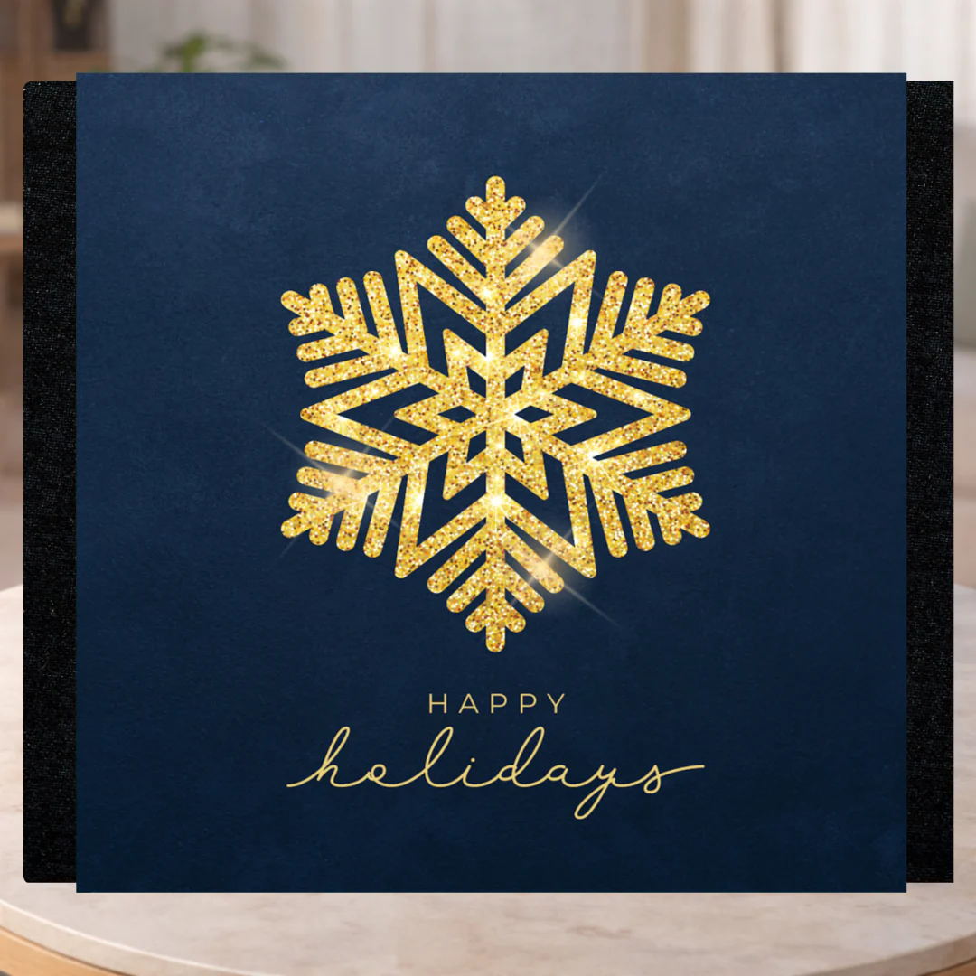 Happy Holidays Decorative Sleeve