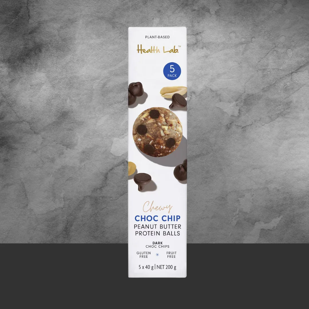 Health Lab Choc Chip Protein Balls 120g - Image 2