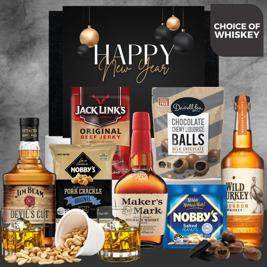 His Bourbon Choice New year Gift Hamper - Image 2