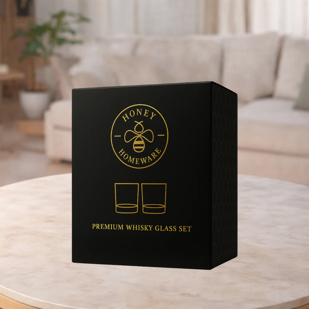 Honey Homeware Whisky Glass 330ml