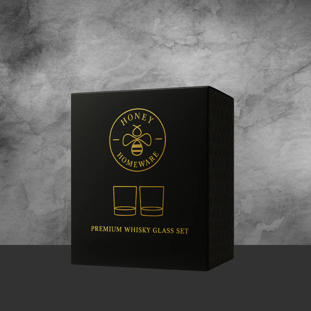 Honey Homeware Whisky Glass Set - Image 2