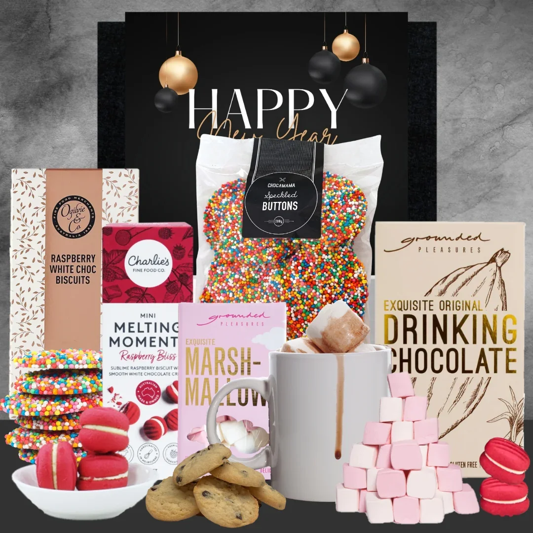 Hot Chocolate New Year Gift Hamper for Her - Image 2