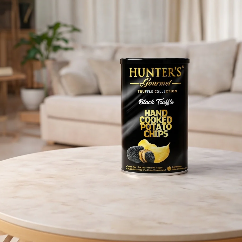 Hunter's Gourmet Black Truffle Chips 150g