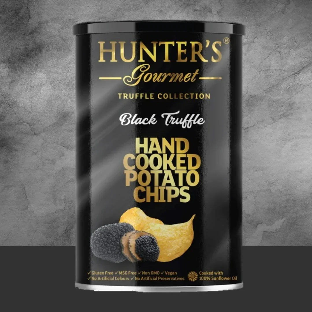 Hunter's Gourmet Black Truffle Chips 150g - Image 2