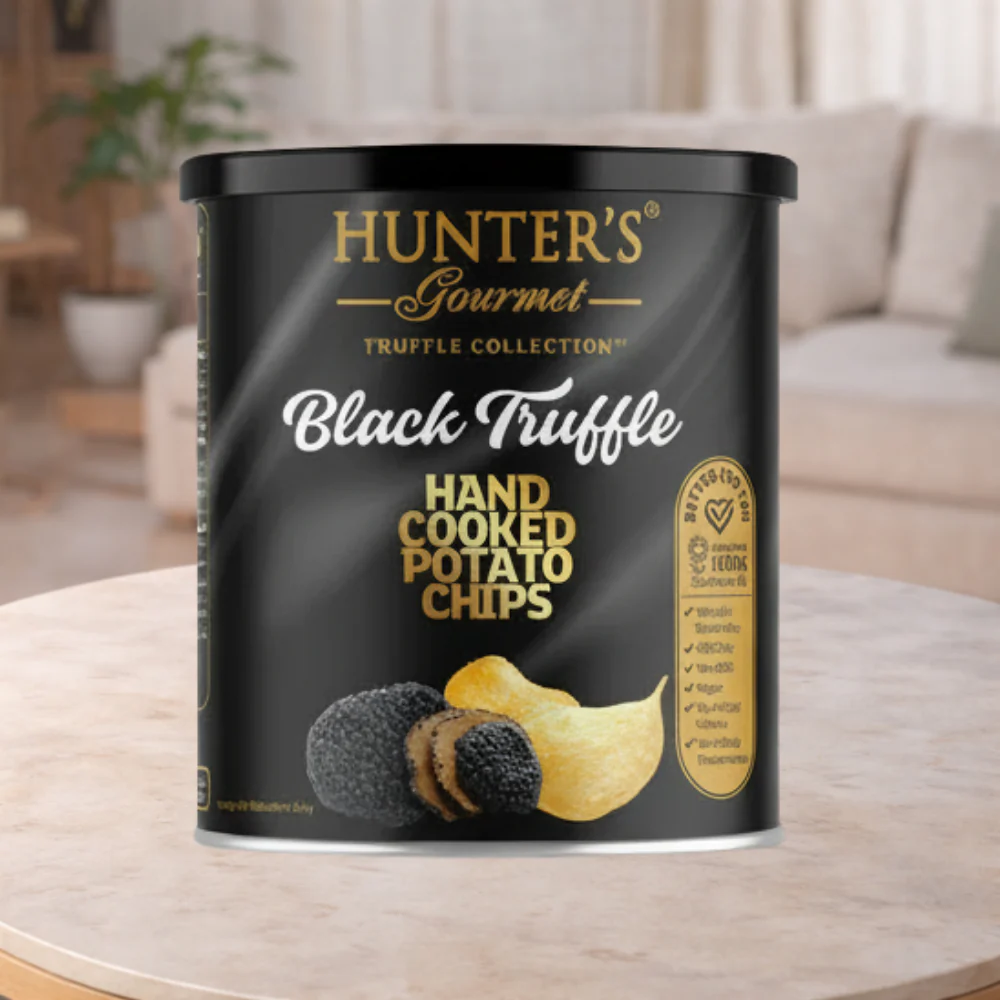Hunter's Gourmet Black Truffle Potato Chips 40g