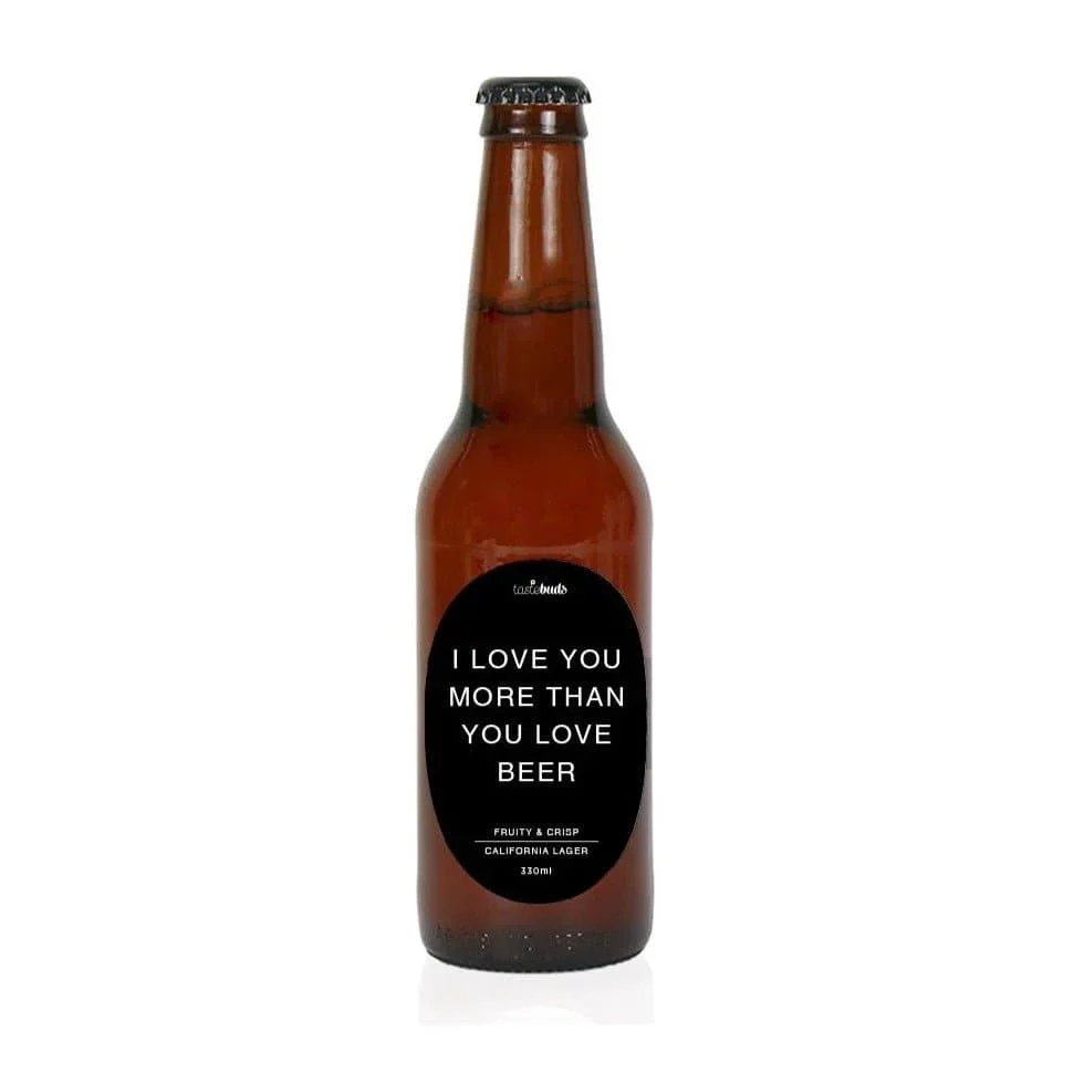I Love You More' Beer 330ml