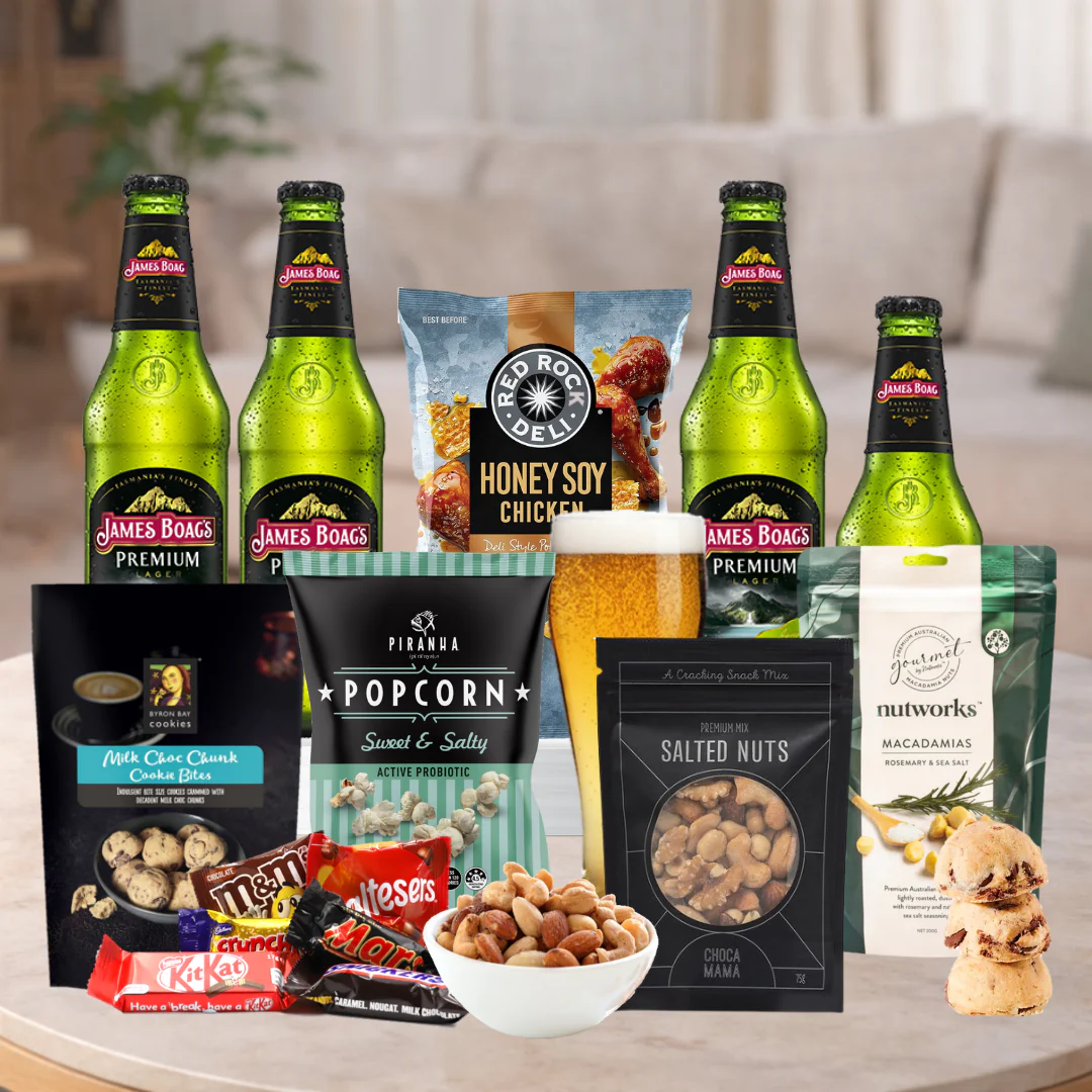 James Boag Hamper With Beer