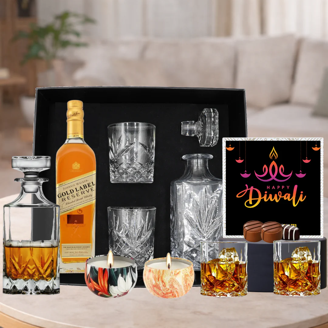 Johnnie Gold Diwali Decanter Hamper