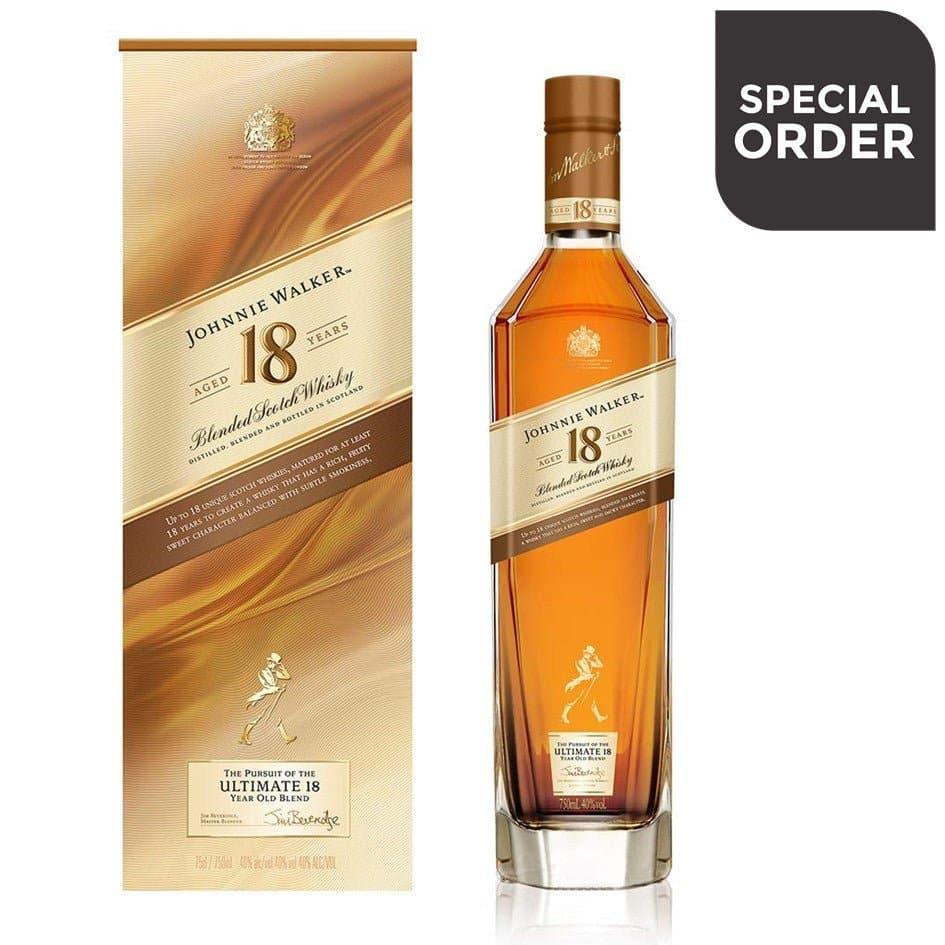 Johnnie Walker 18yr Blended Scotch Whisky 700ml