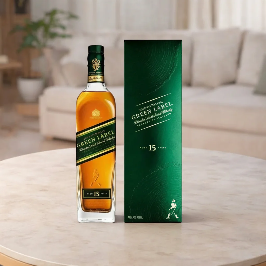 Johnnie Walker Green Label Blended Scotch Whisky 700ml