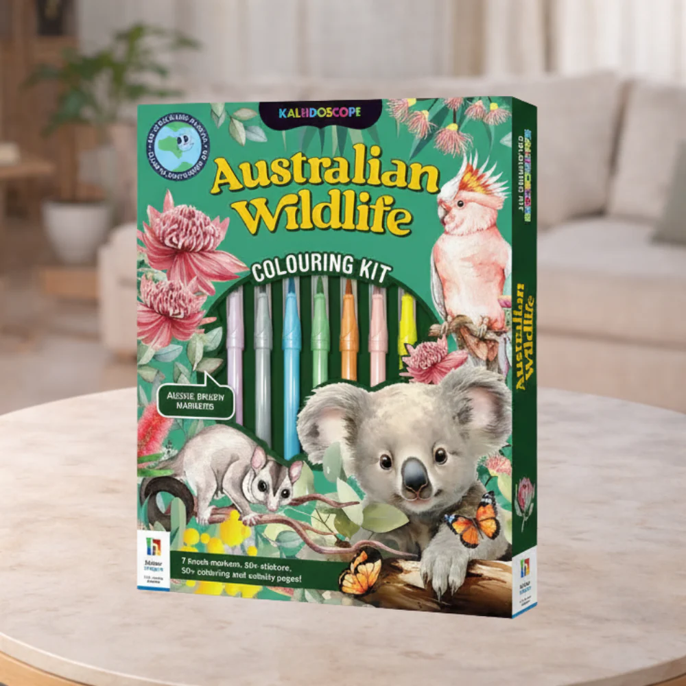 Kaleidoscope Colouring Australian Wildlife Kit
