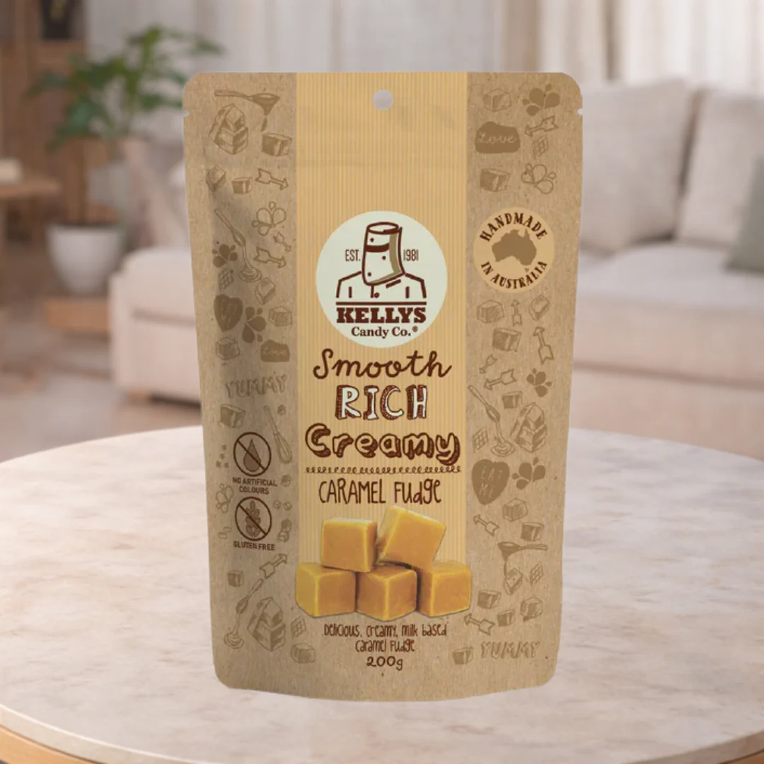 Kelly's Candy Co. Caramel Fudge 90g