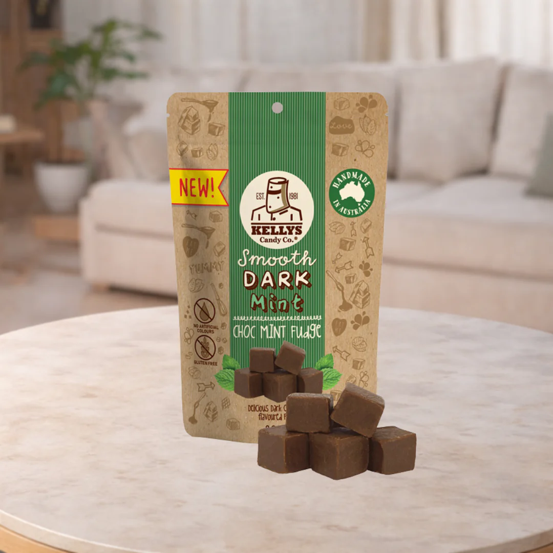 Kelly's Candy Co Choc Mint Fudge 90g