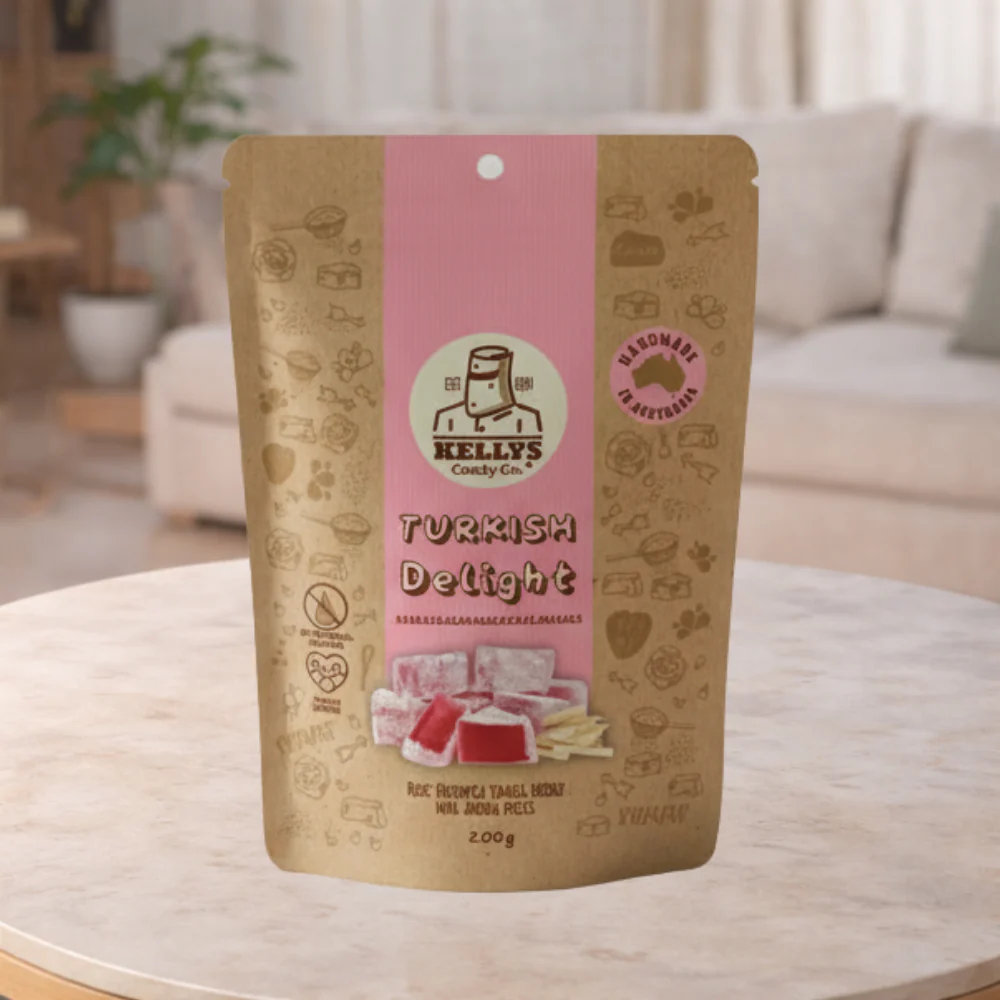 Kelly's Candy Co Dusted Turkish Delight 200g