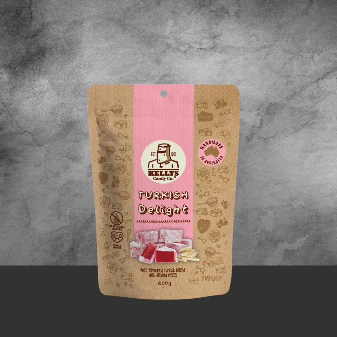 Kelly's Candy Co Dusted Turkish Delight 200g - Image 2
