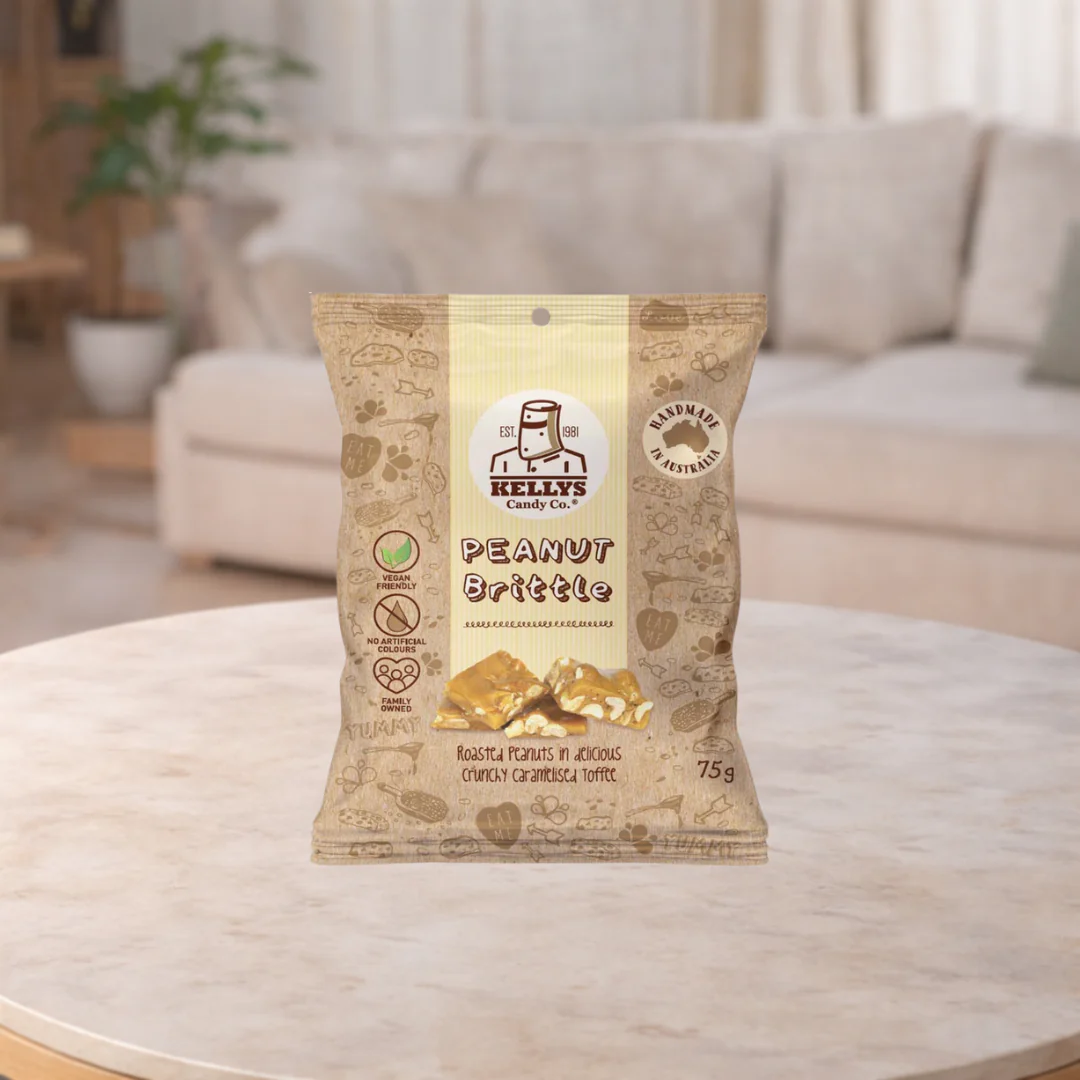 Kelly's Candy Co. Peanut Brittle 75g