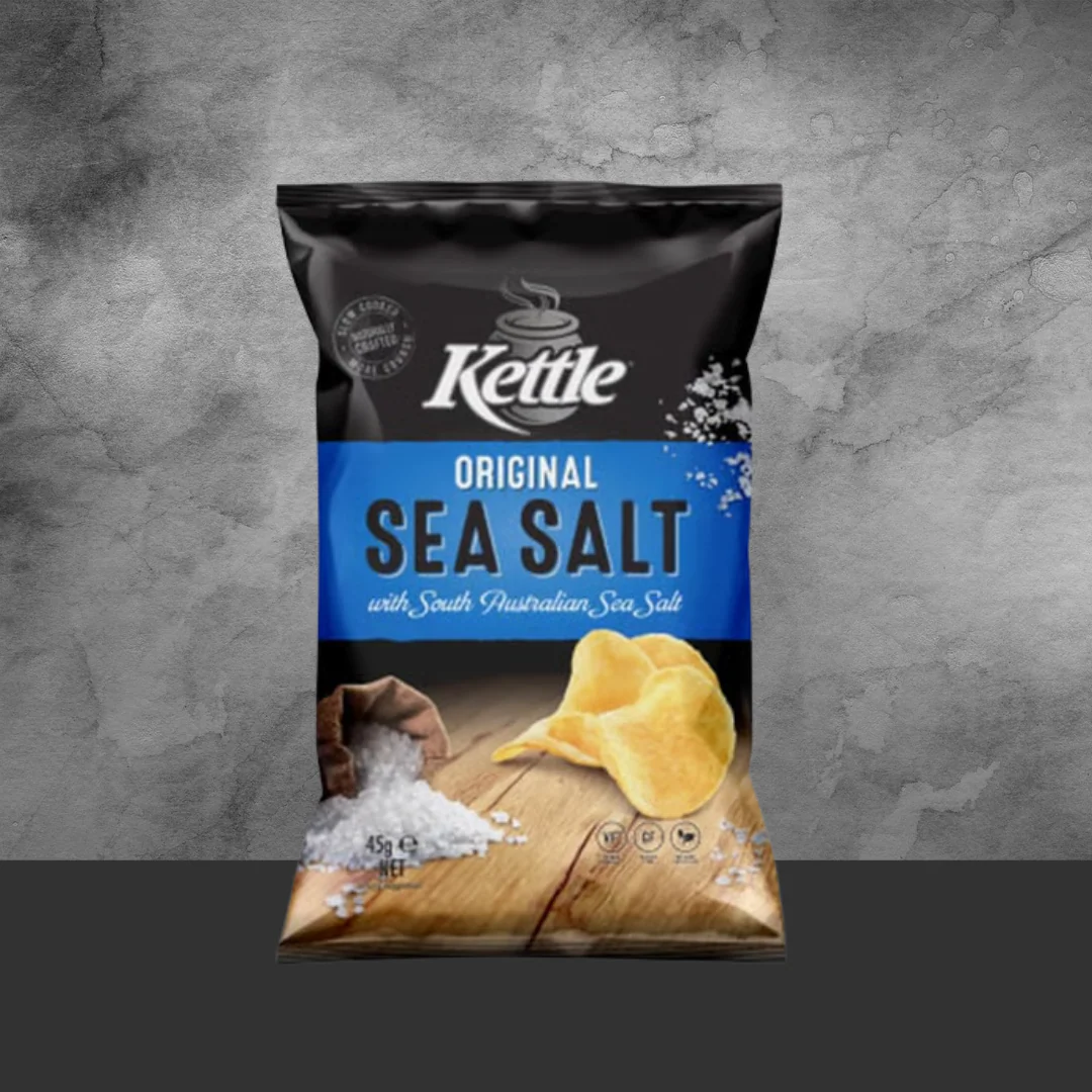 KETTLE CHIPS SEA SALT 45G - Image 2