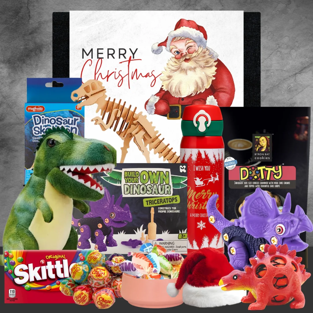 Kids Christmas Dino Dinosaur Hamper