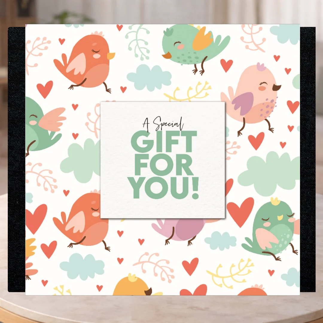 Kids Gift Birds Decorative Sleeve