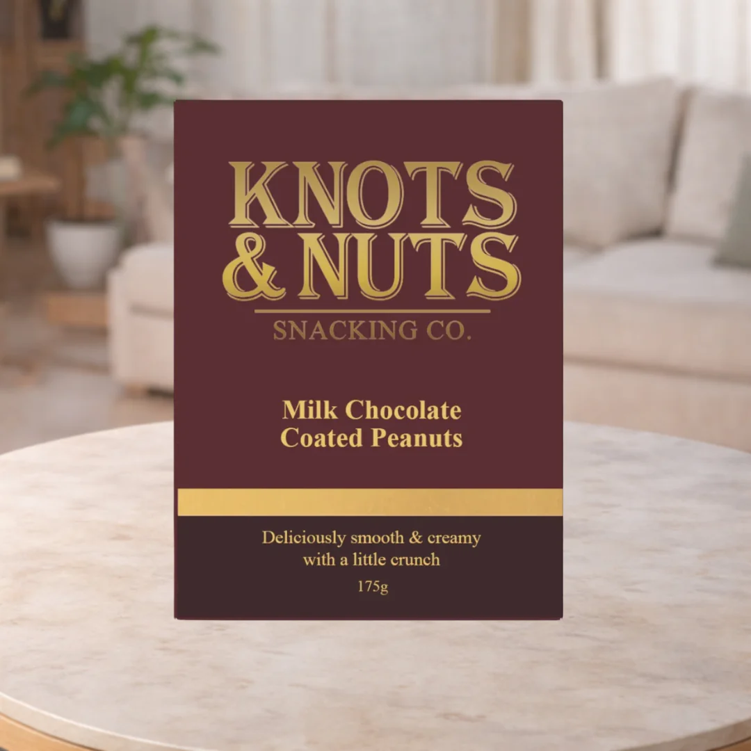 Knots & Nuts Chocolate Coated Peanuts 150g
