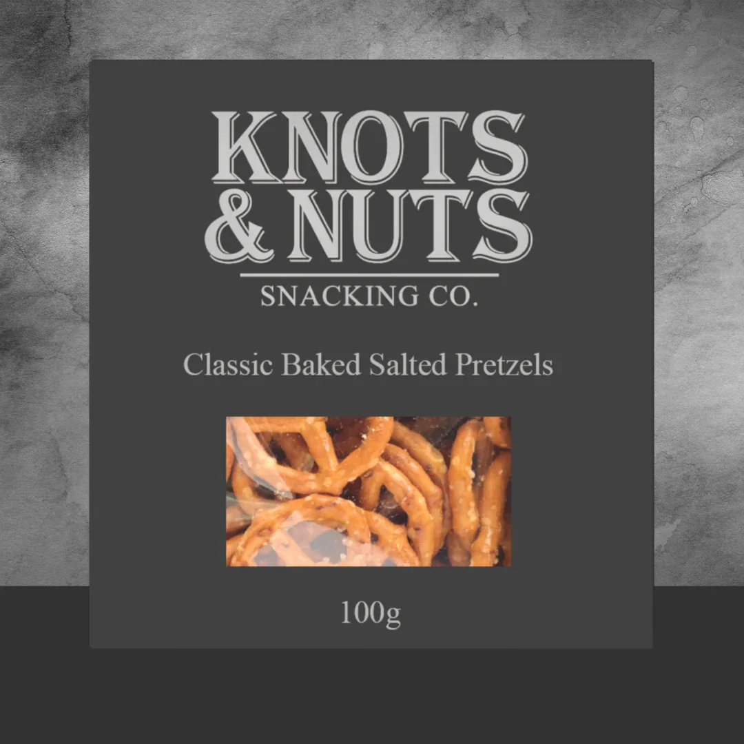 Knots Nuts Classic Baked Pretzels 100g - Image 2