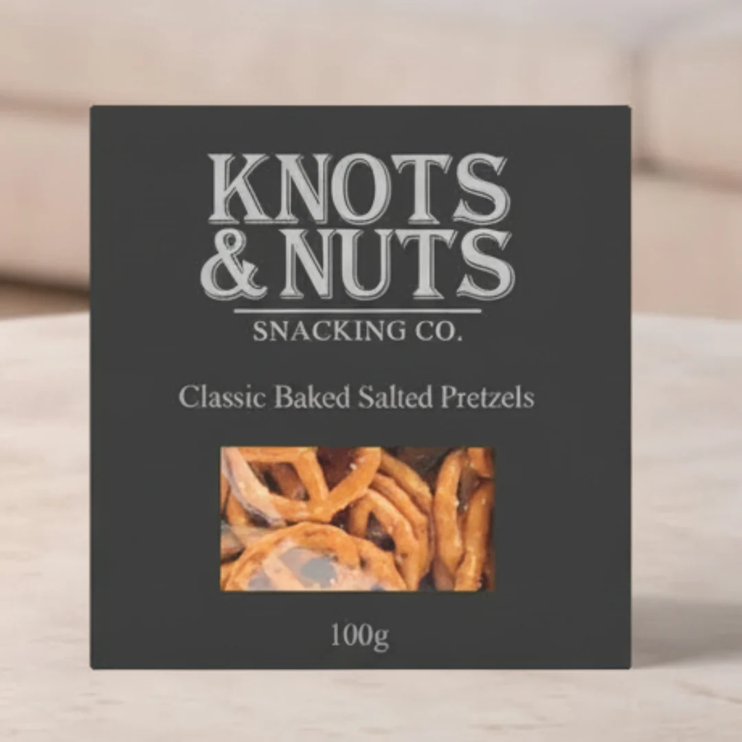Knots & Nuts Classic Baked Pretzels 200g