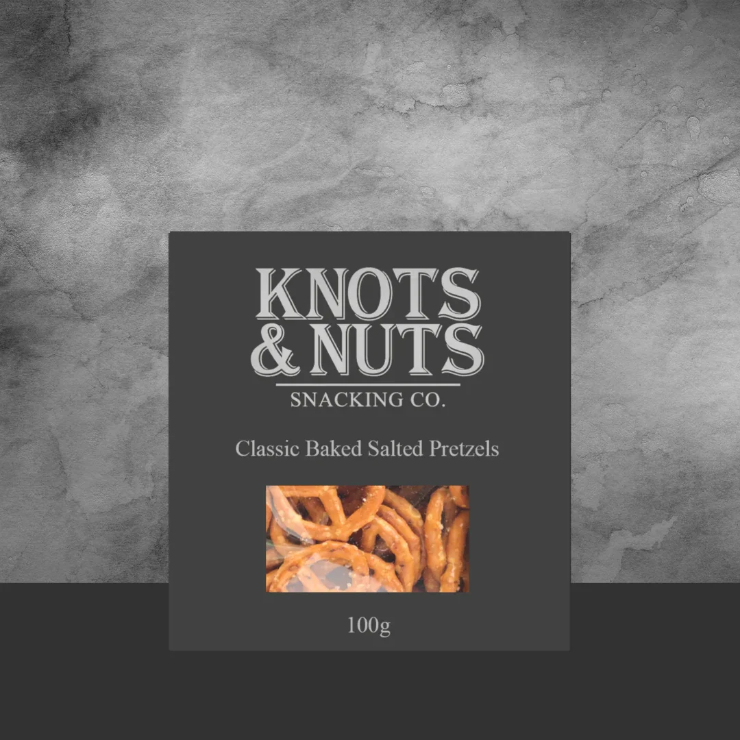 Knots & Nuts Classic Baked Pretzels 200g - Image 2